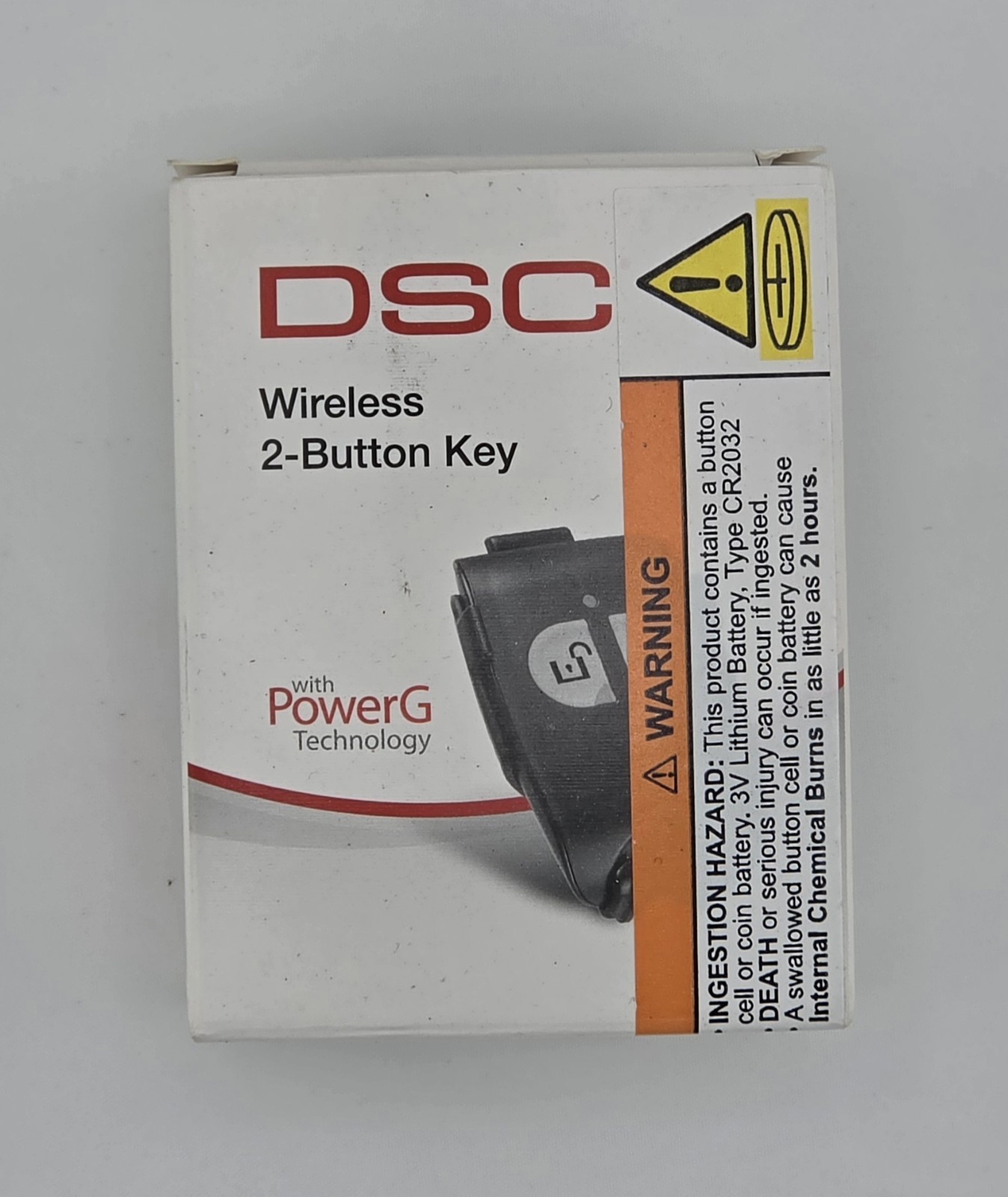 DSC PowerG PG9949 Wireless 2-Button Key with Panic Button