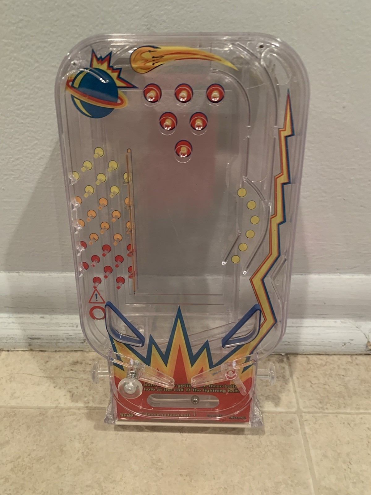 Miniature Pinball Machine TE Brangs 2007 Tabletop Toy