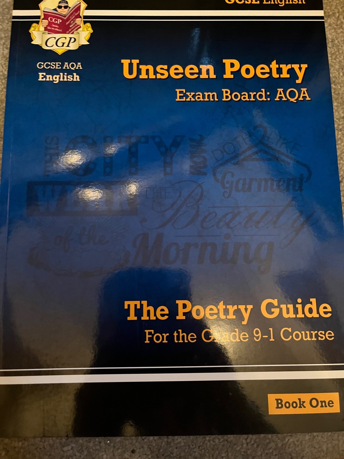New Grade 9-1 GCSE English Literature AQA Unseen Poetry Guide - ... by CGP Books