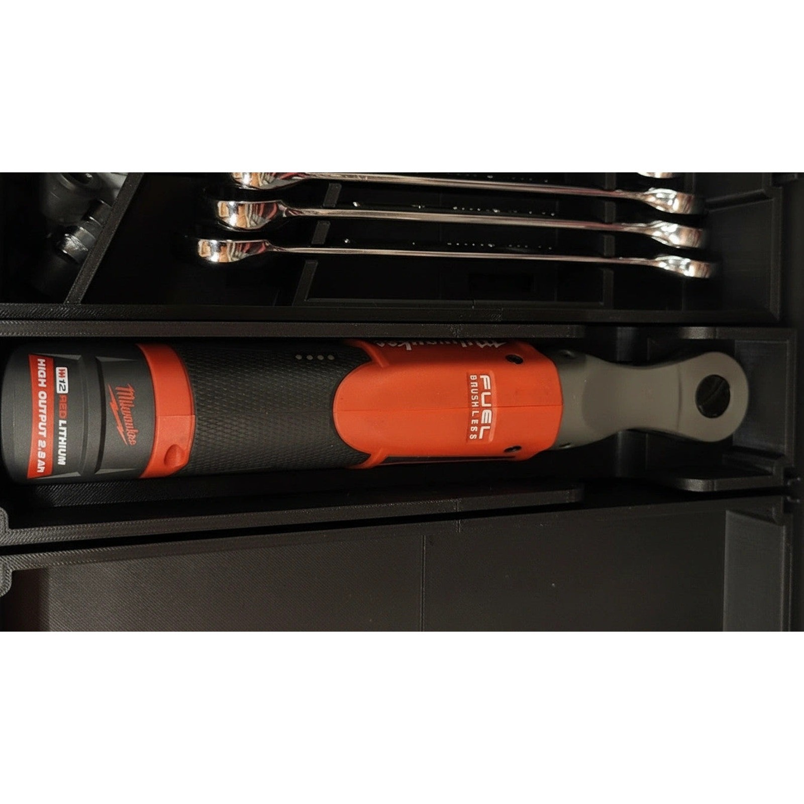 Milwaukee PACKOUT Drawer 3/8 Ratchet Holder – Right Side (Insert Only)