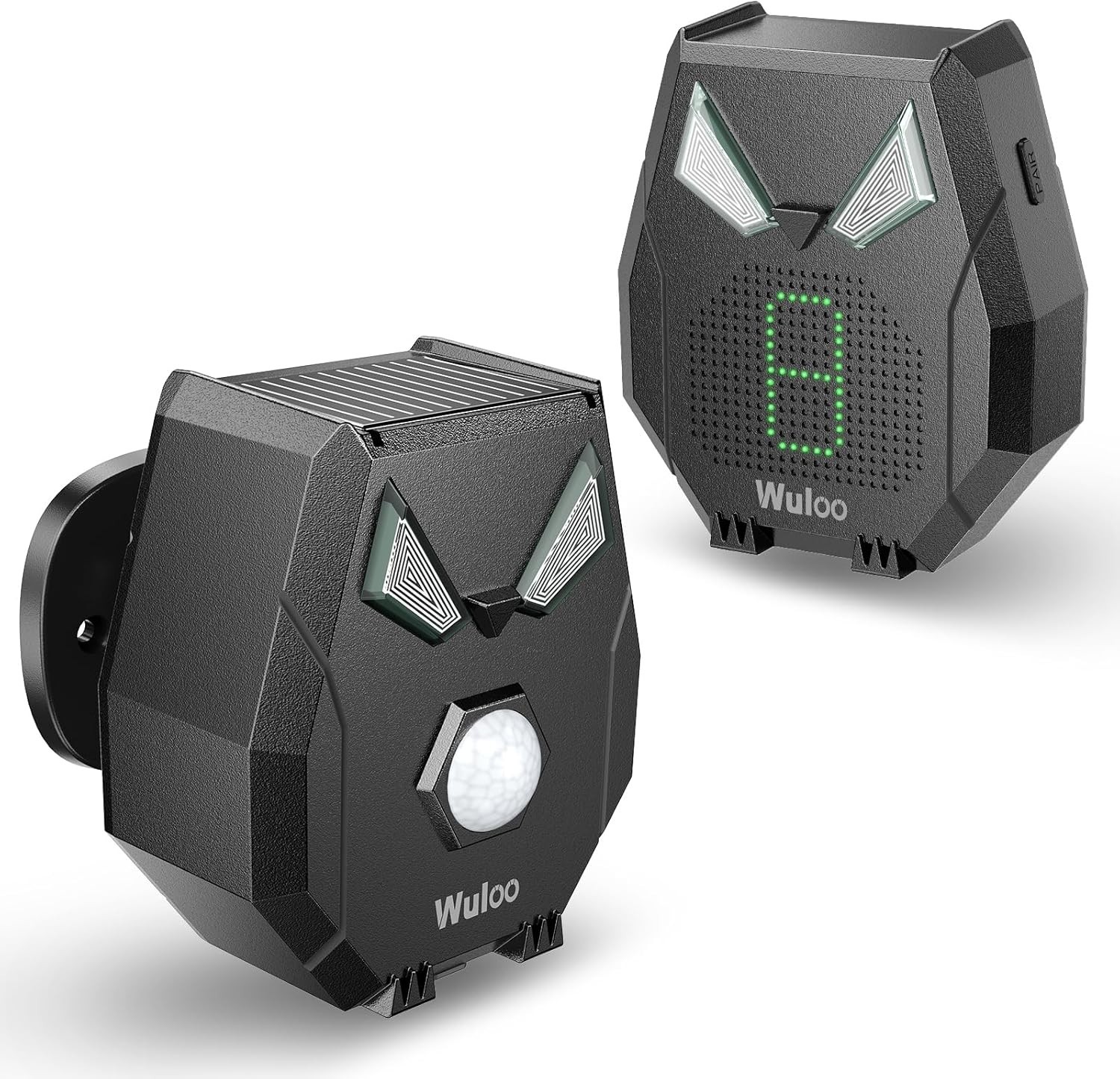 Upgraded Solar Driveway Alert System - Wireless, Indoor/Outdoor Motion Detector