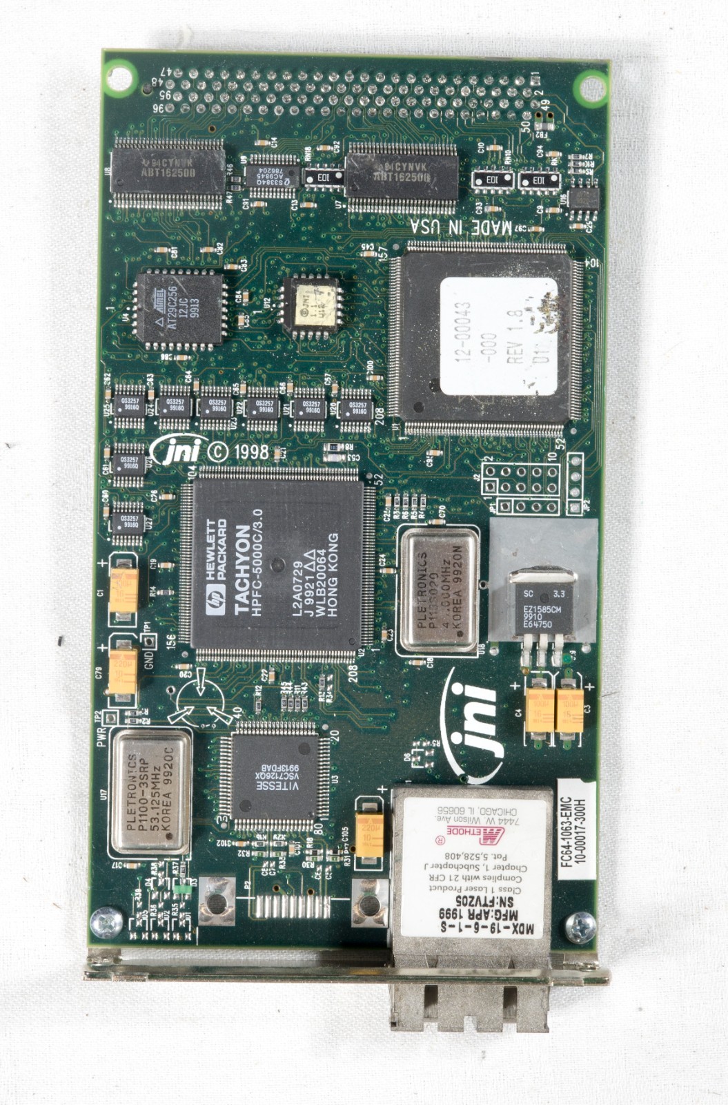 Vintage JNI FC64-1063-EMC SBUS FIBER ADAPTER  ISAP30