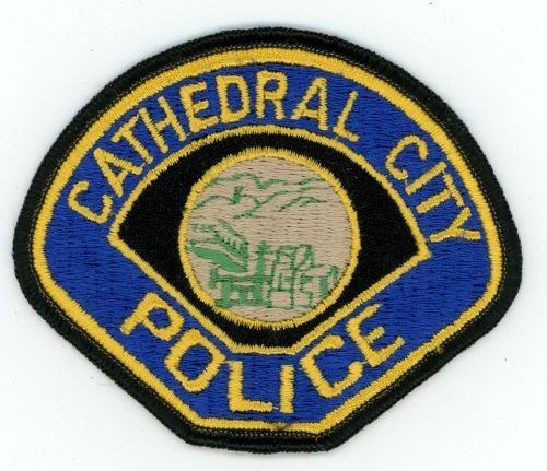 CALIFORNIA CA CATHEDRAL CITY POLICE NICE SHOULDER PATCH SHERIFF