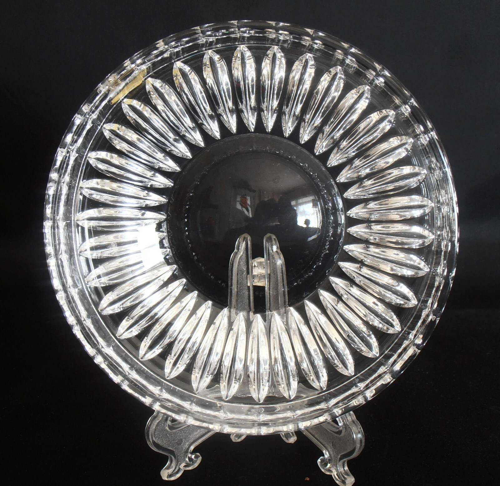 Hofbauer Candy/Nut Bowl 24% Lead Crystal 5- 1/2" Echt Bleikristall West Germany