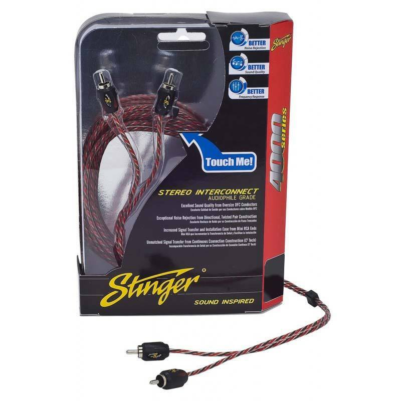 Stinger SI426 6Ft. RCA Cable