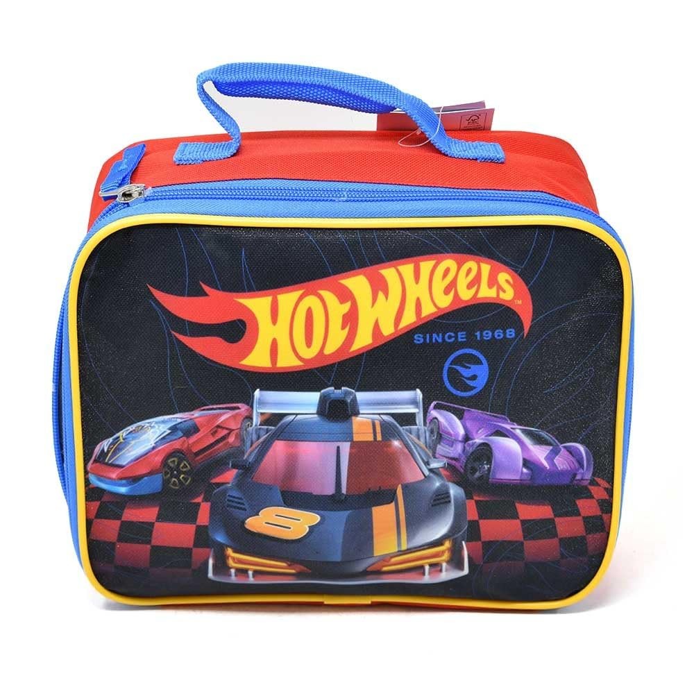 Bioworld Kids Insulated Lunch Bag with Handle – Hot Wheels Rectangle Lunch Bag D