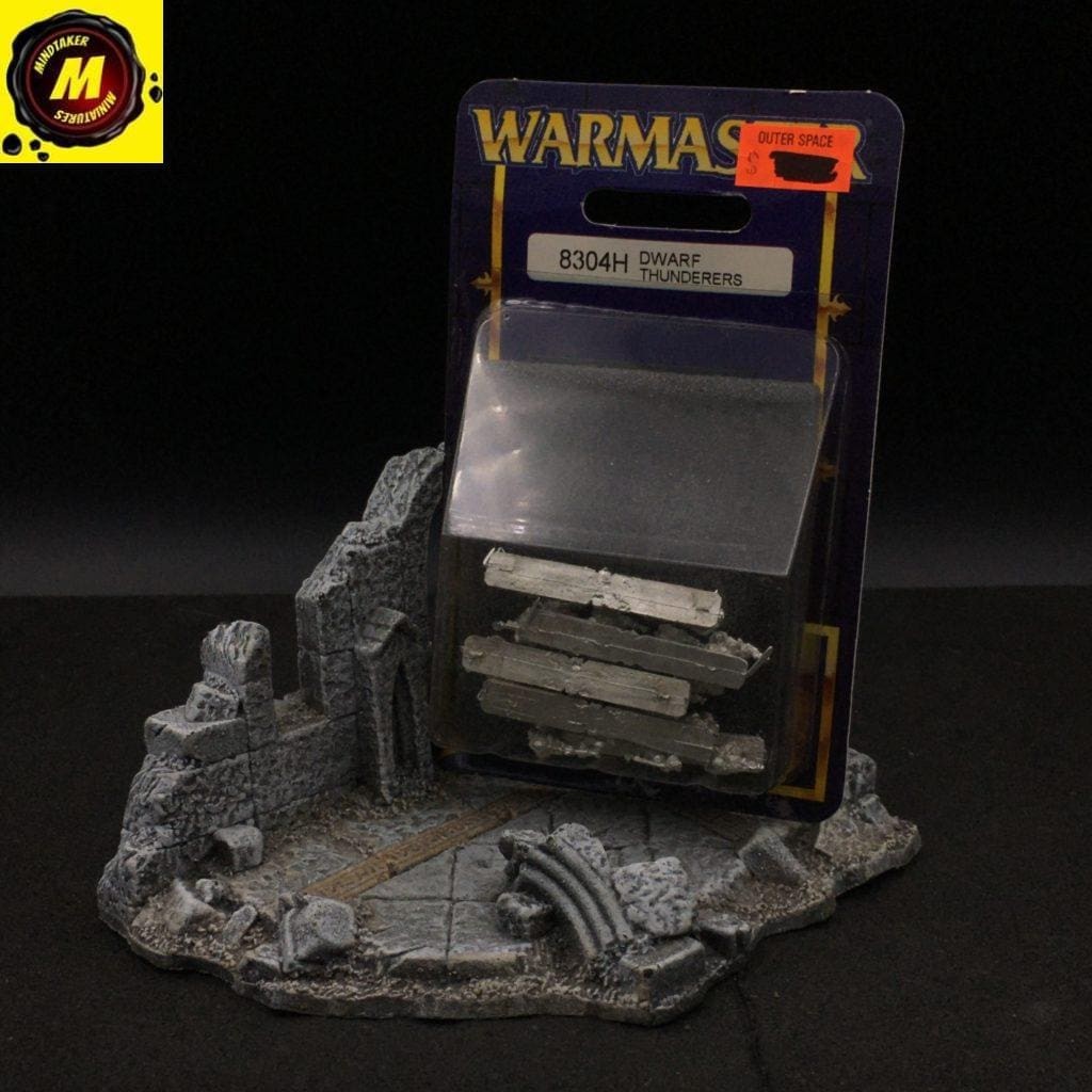 Dwarf Thunderers (8304H) (NIB) - #76984 - Warmaster