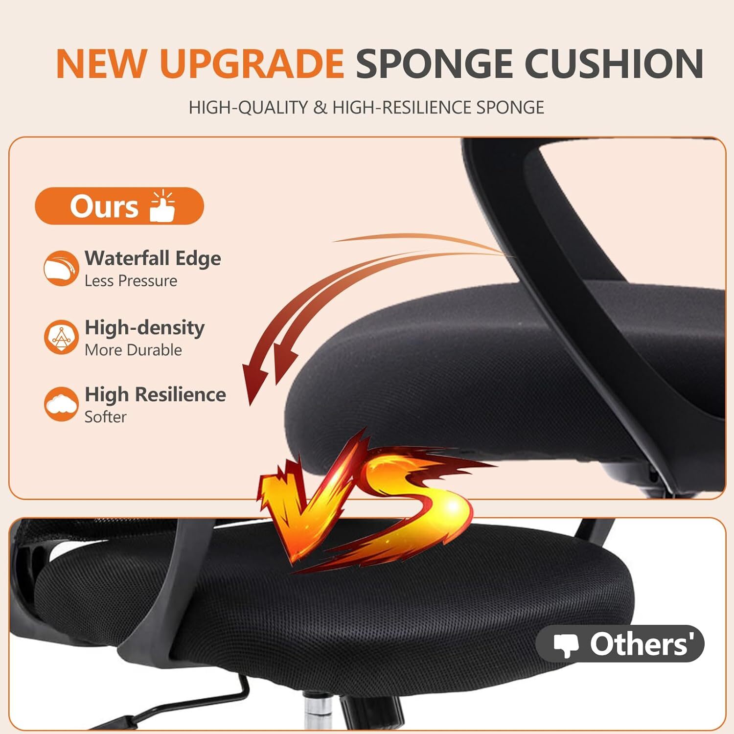 Adjustable Drafting Chair Tall Home Office Ergonomic Standing Desk Chairs