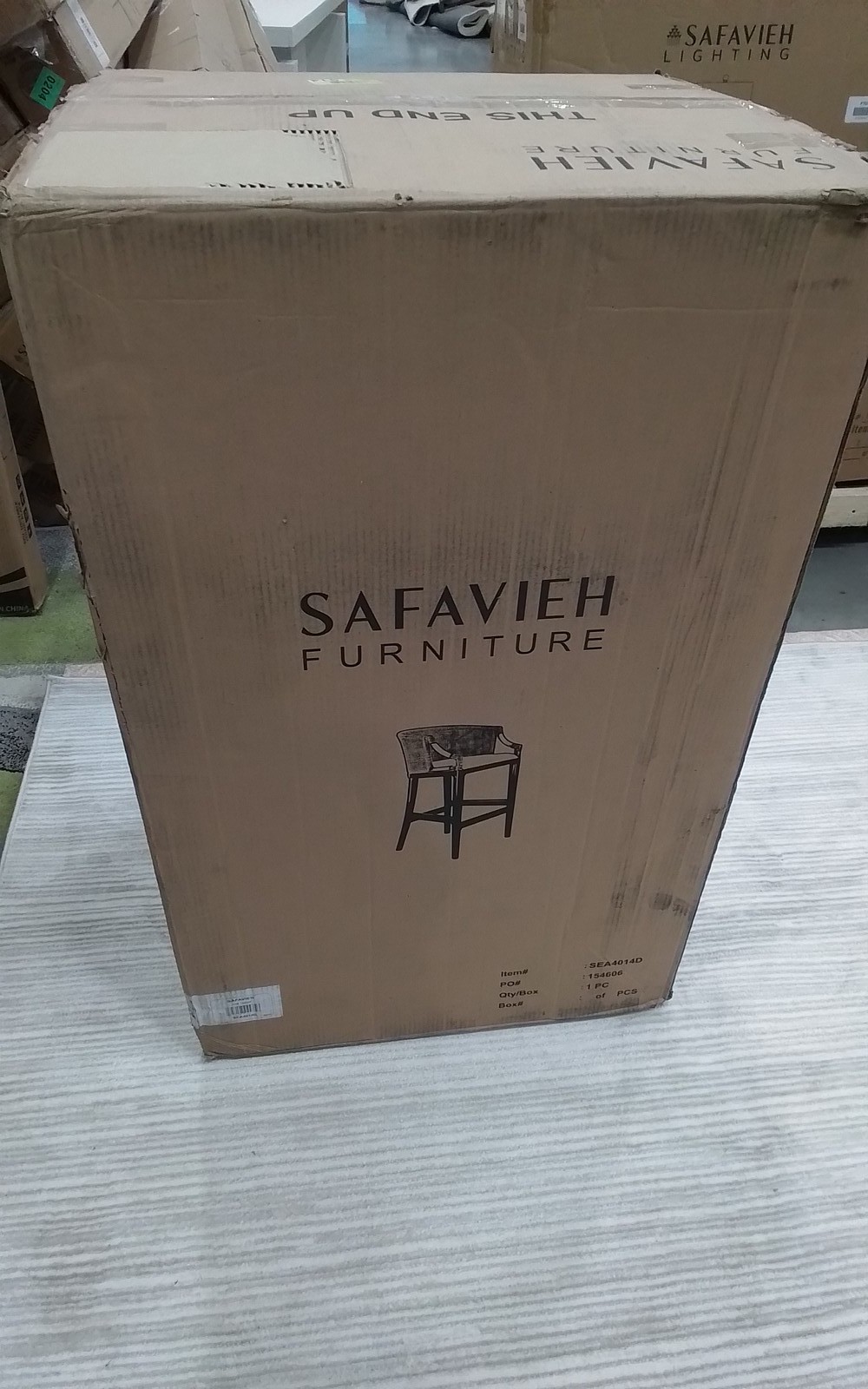 Safavieh BRANDO BARSTOOL, Reduced Price 2172780439 SEA4014D