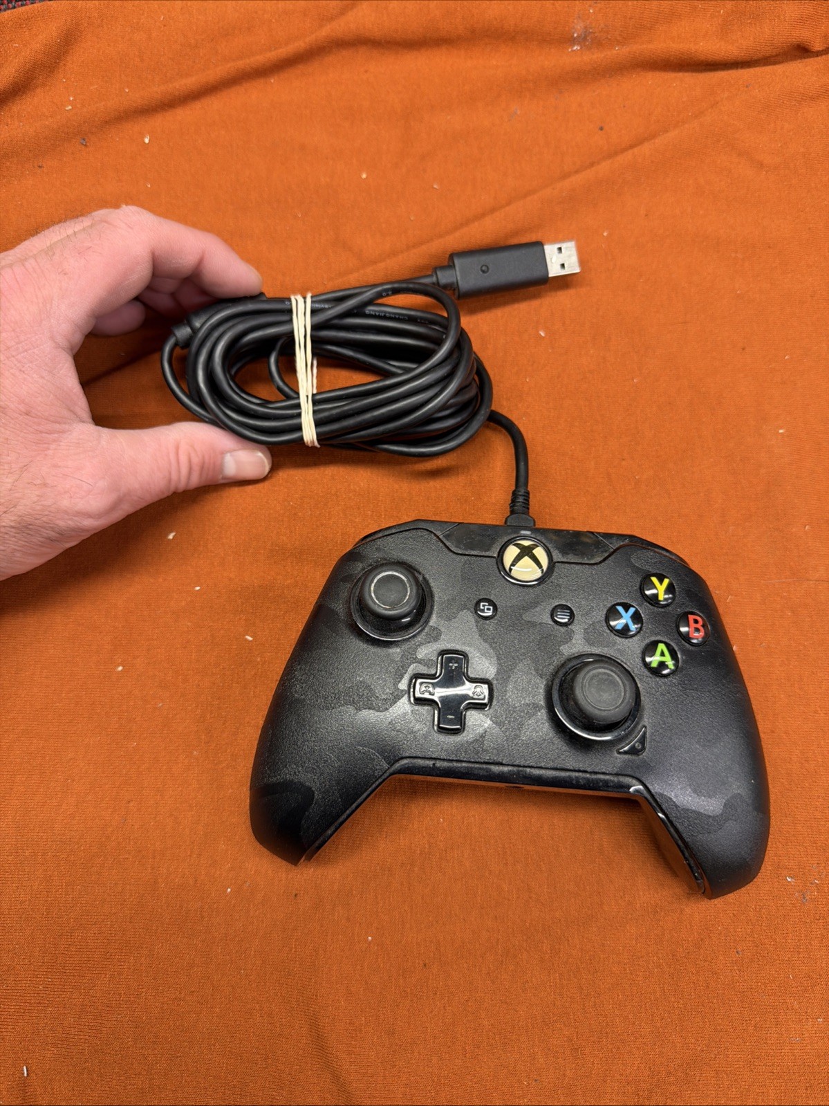 PDP XBOX One Wired Controller Black Camo Controller 048-082 Black Camo