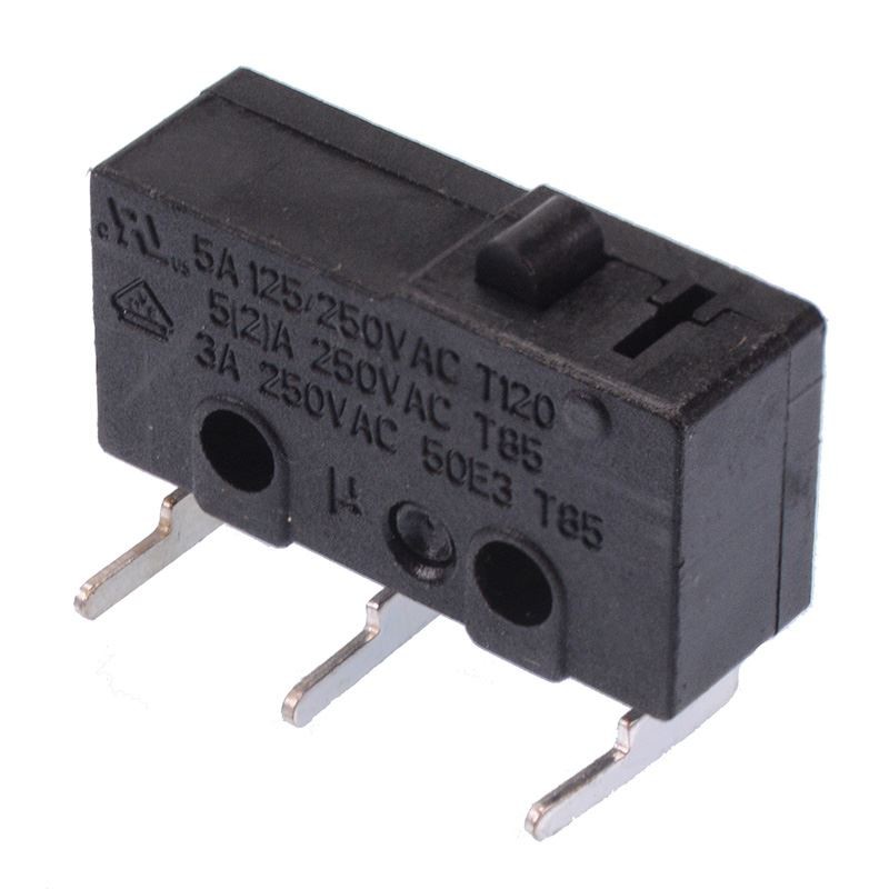 Push Button Horizontal PCB V4 Miniature Microswitch SPDT 5A Micro Switch