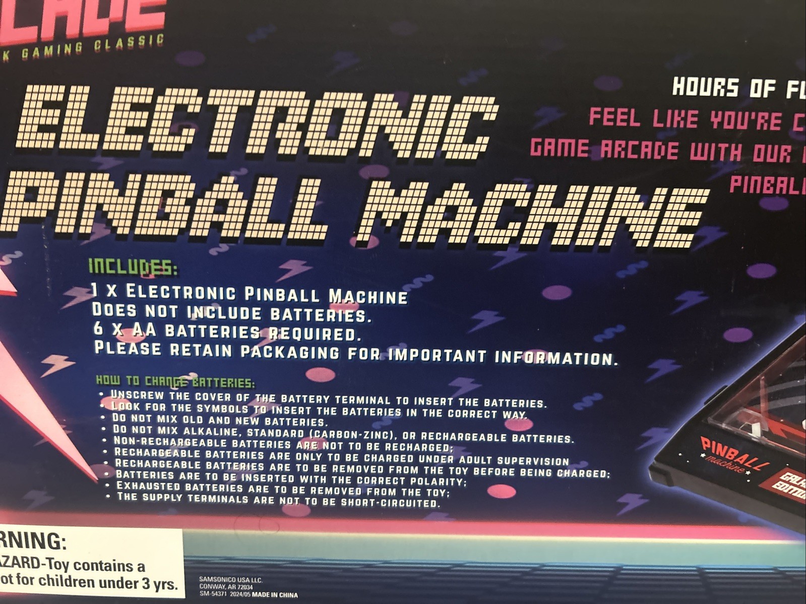 Midwest Trading Group Tech Toyz Electronic Tabletop Pinball Machine