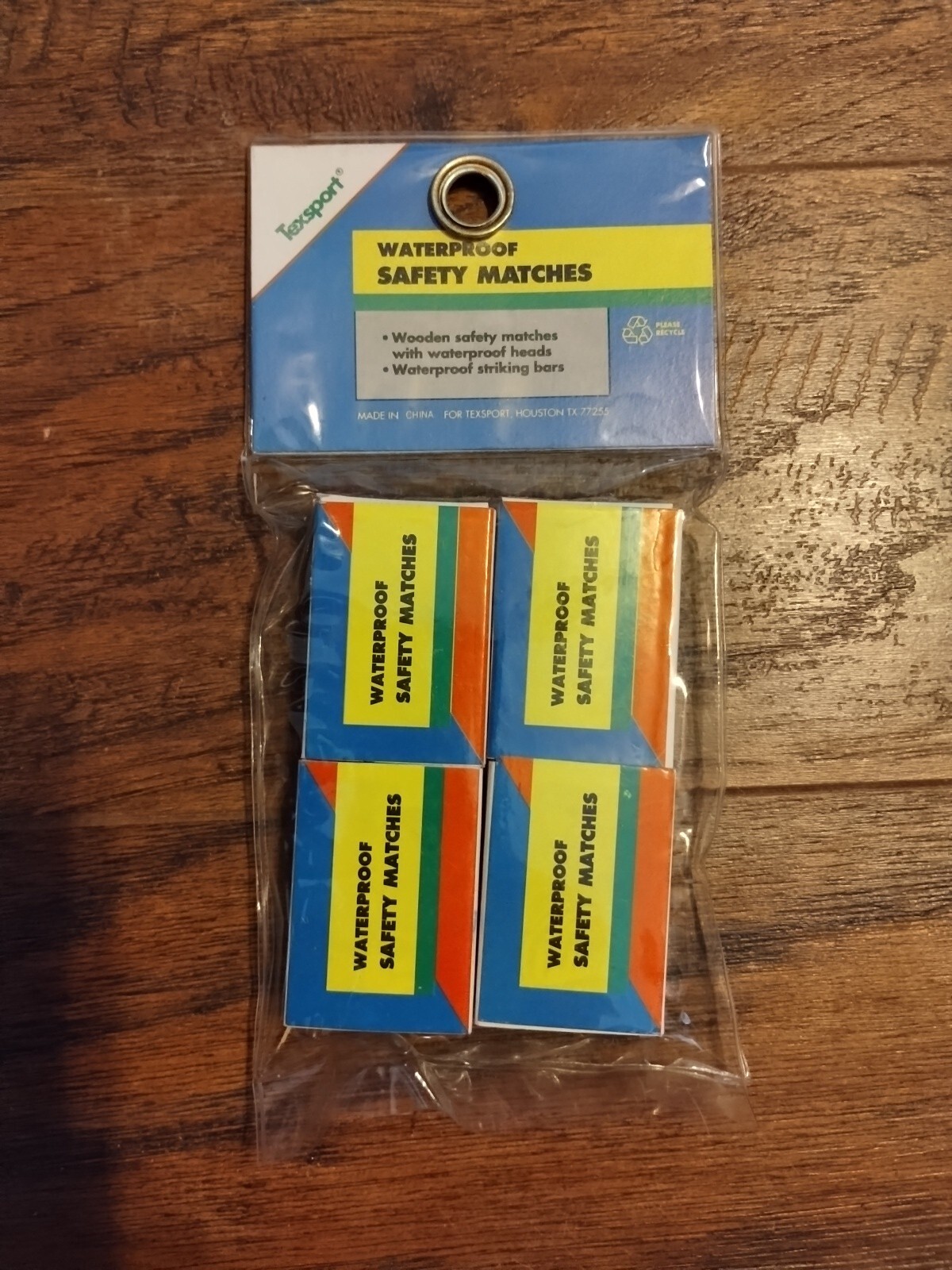 Texsport Waterproof Safety Matches 4 Pack