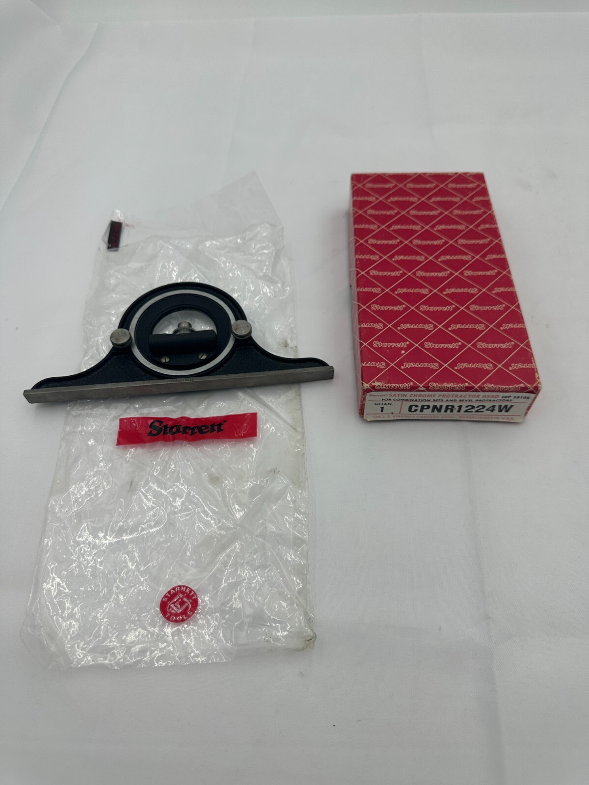 Starrett CPNR-1224W Protractor Head for Combination Squares & Protractors USA