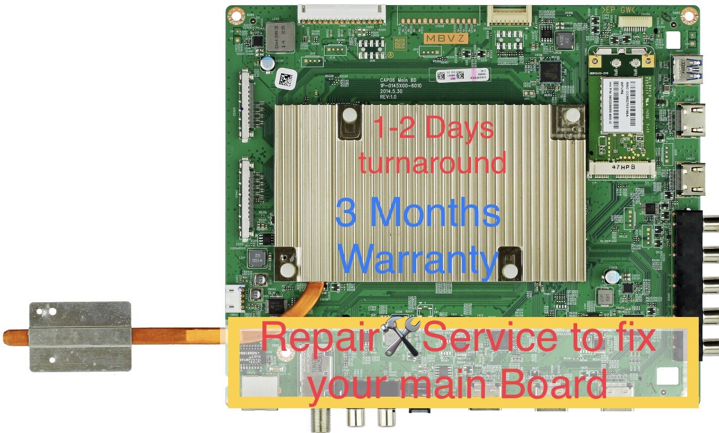 "Repair🛠Service" For VIZIO MAIN BD M80-C3 ,Y8386690S, 0160CAP09E00, Y8386864S