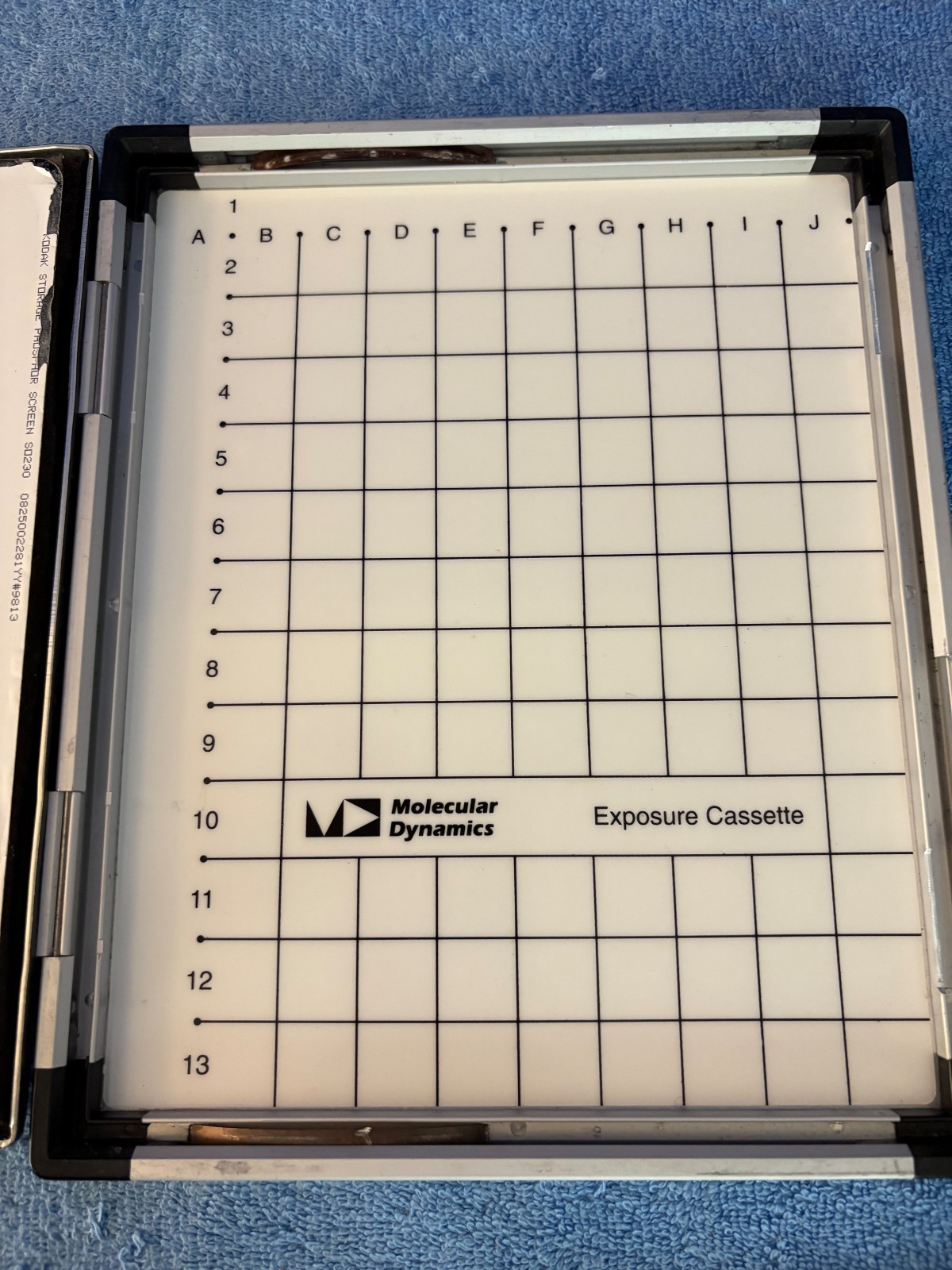 Molecular Dynamics Storage Screen Exposure Cassette Lot of 2