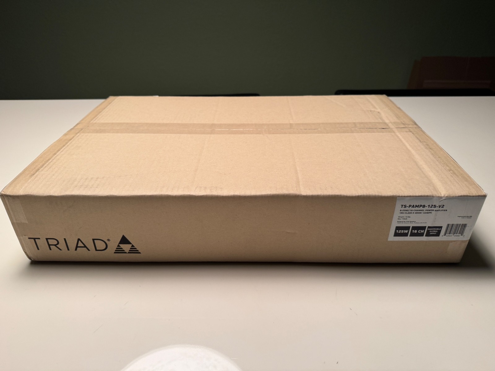 Brand New Triad Power Amplifier TS-PAMP8-125-V2