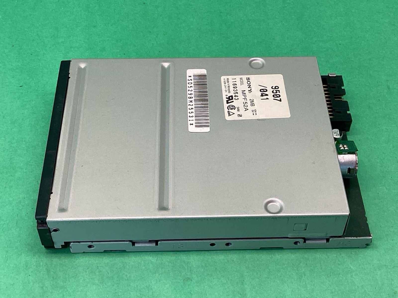 Vintage Sony 3.5” 2MB Floppy Drive MFP52A from Mac Performa 6200CD UNTESTED