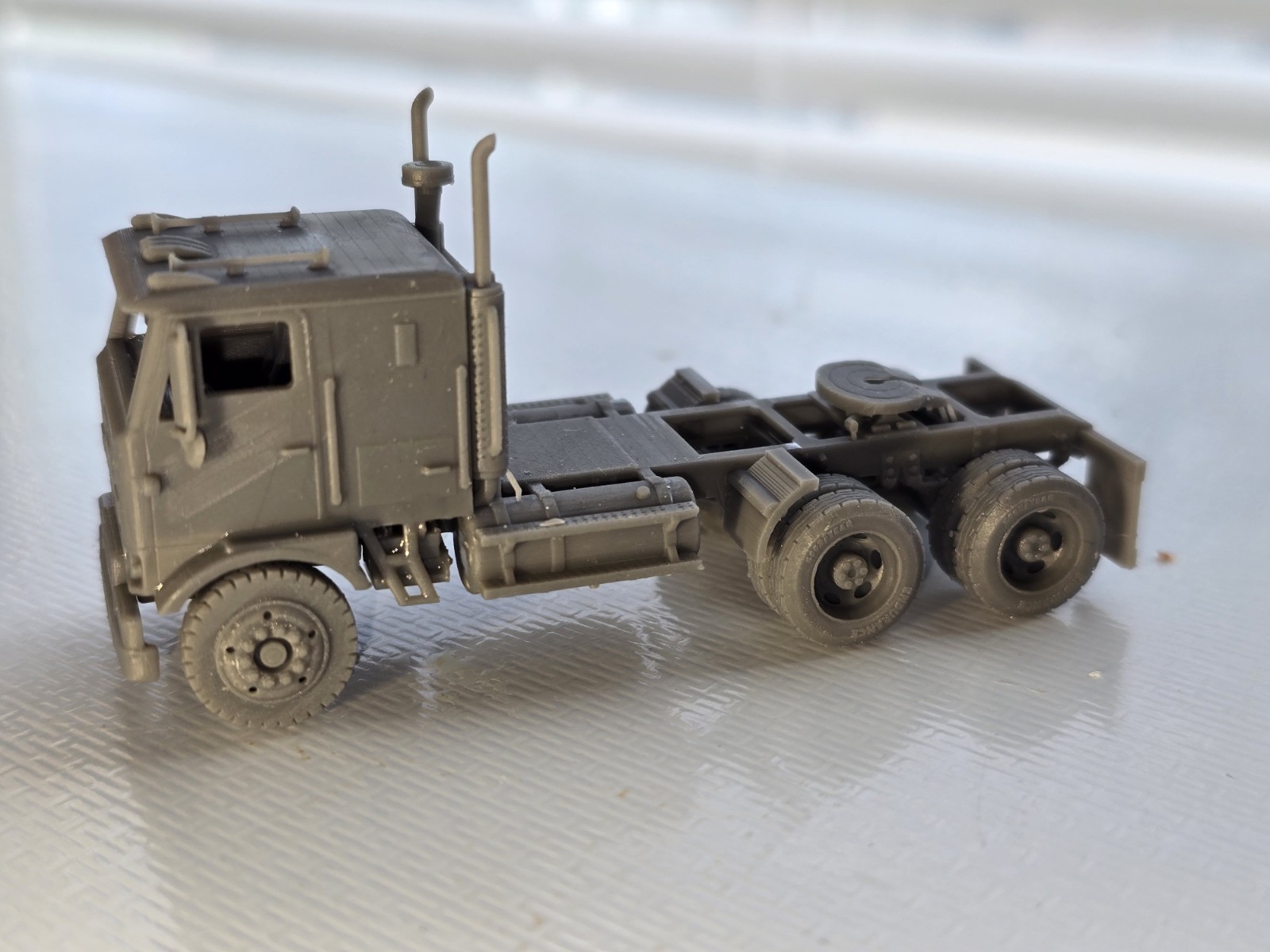 Ho Scale Gmc Crackerbox Coe Sleeper Undecorated Kit 3d Printed