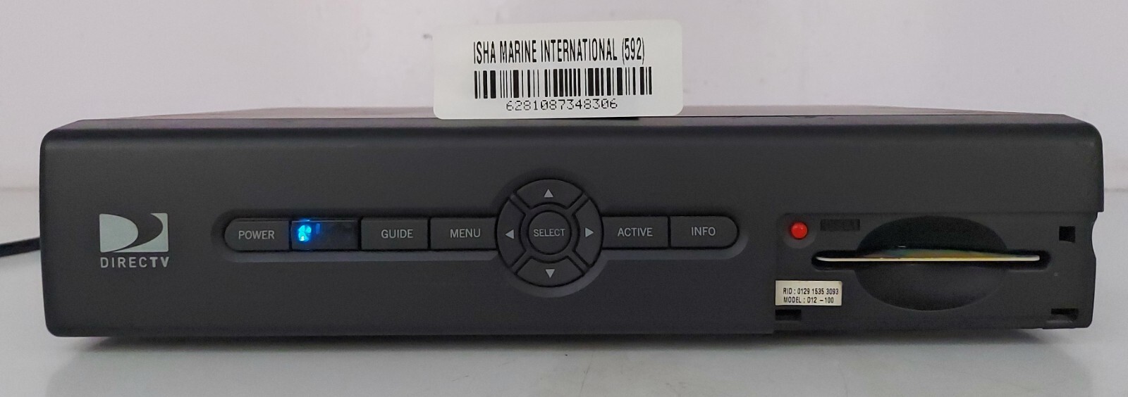 DirectV D12-100 Receiver A10MF2BN303208