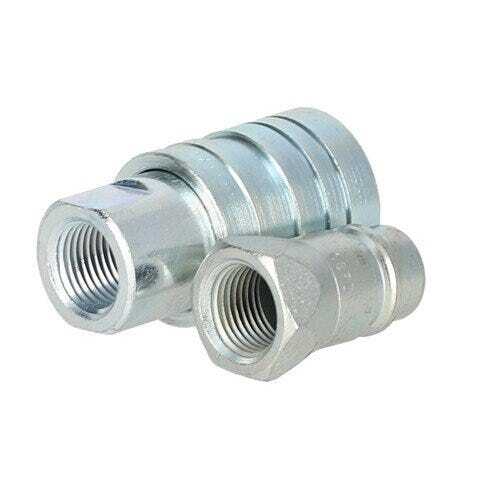 Complete Quick Coupler fits Hydraulics Couplers & Coupler Adaptors