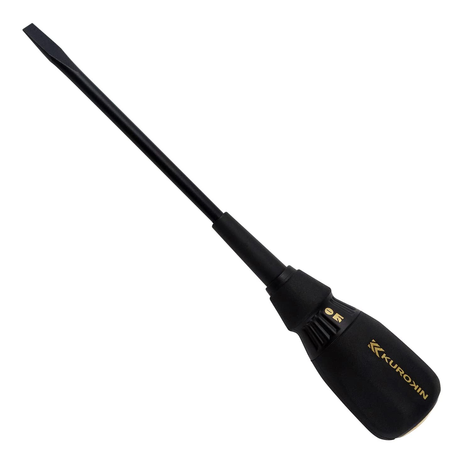 FUJIYA KUROKIN TANG-THRU SCREWDRIVER SLOTTED (6x150mm) 566K-BG NEW JP