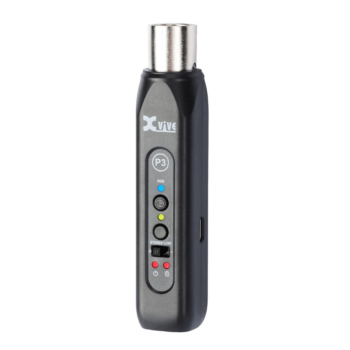 Xvive P3 XLR Rechargeable Bluetooth Audio Receiver Adapter