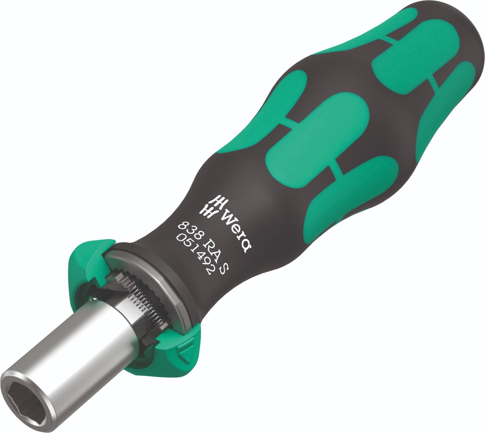 Wera 838 RA S Bitholding Ratcheting Screwdriver 1/4" Drive 05051492001