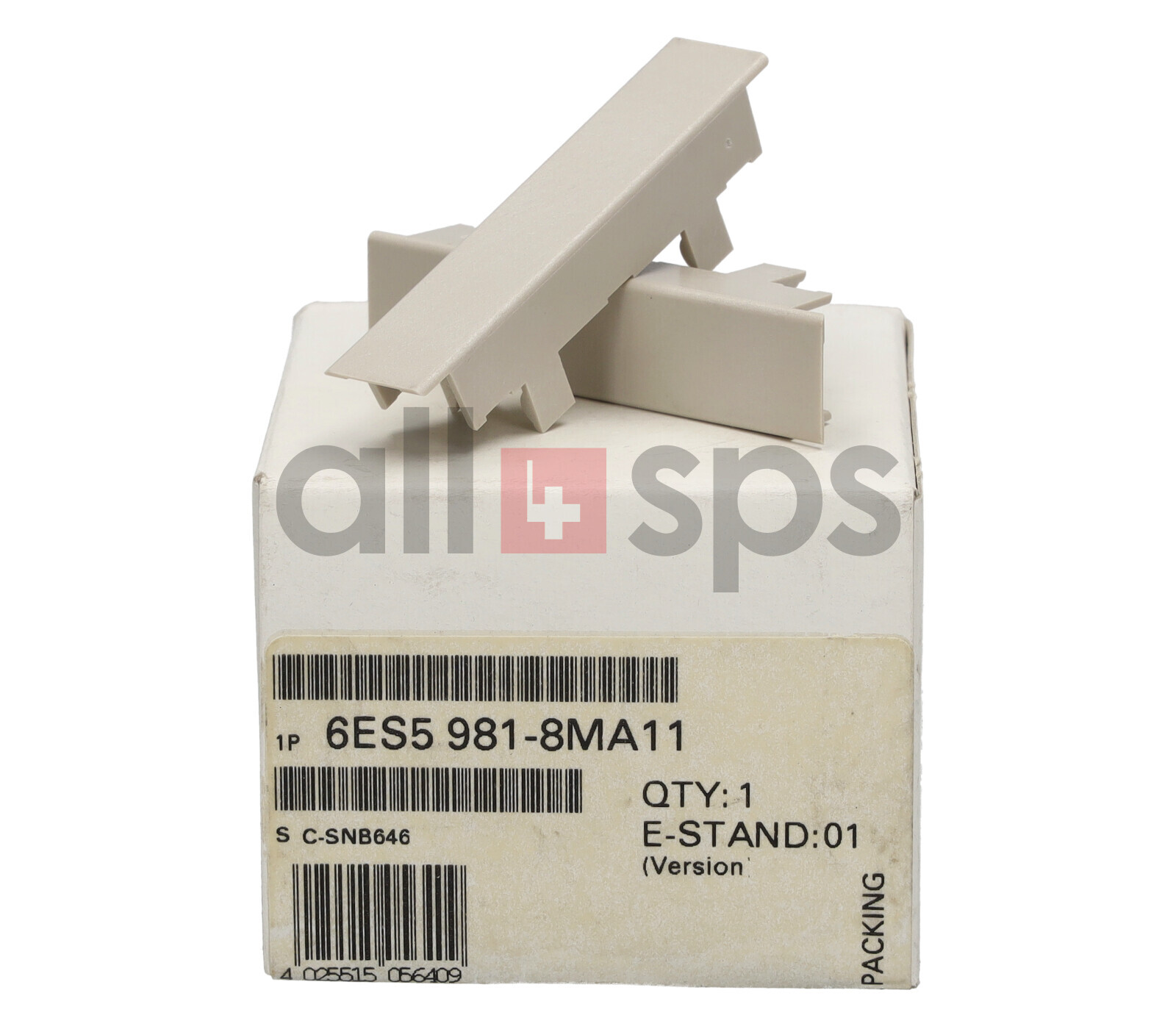 SIMATIC S5, CONNECTOR COVER FOR BUS MODULE (10 PCS), 6ES5981-8MA11 (NS)