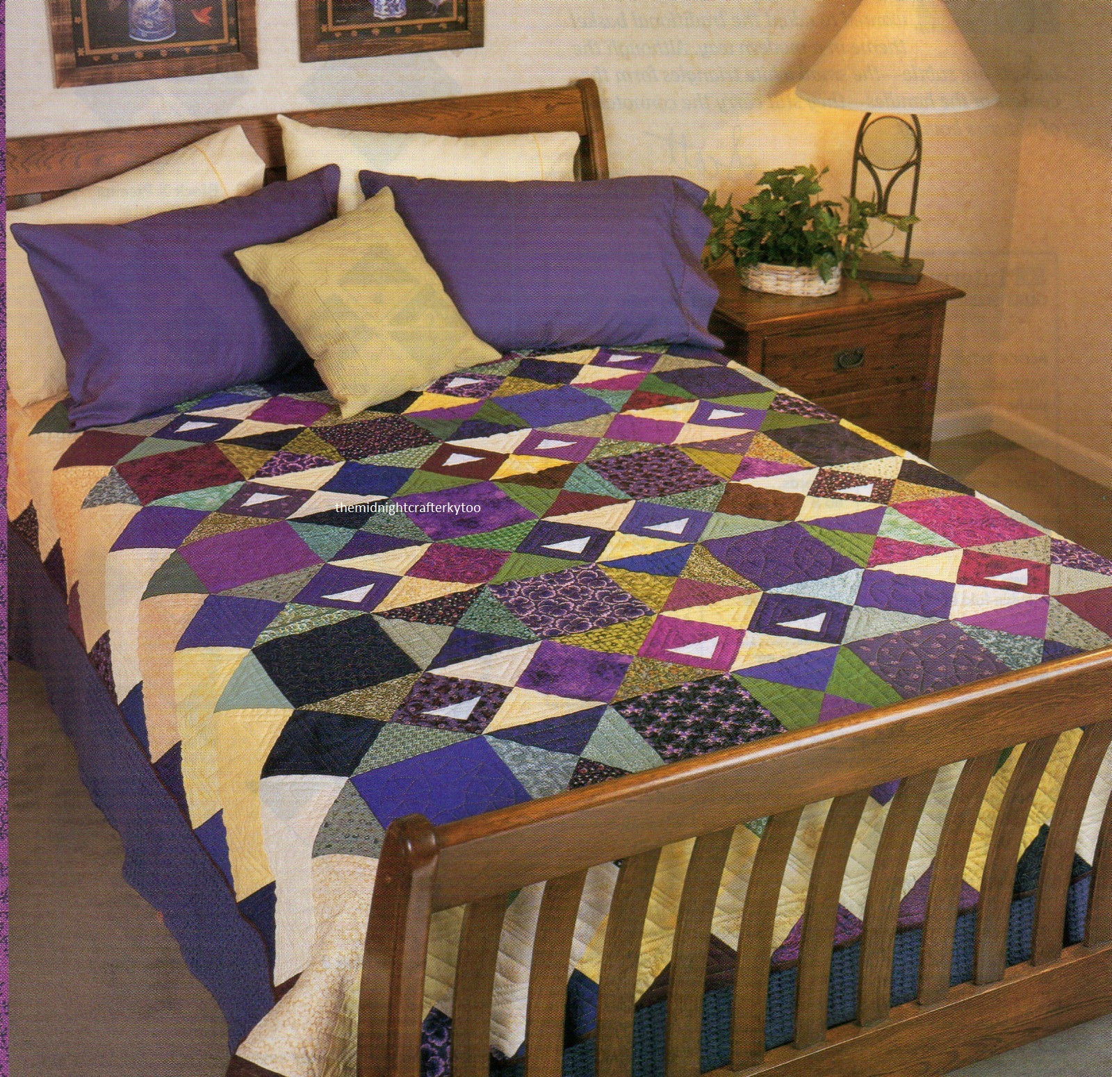 Meadow Sunrise Quilt Pattern Pieced SM