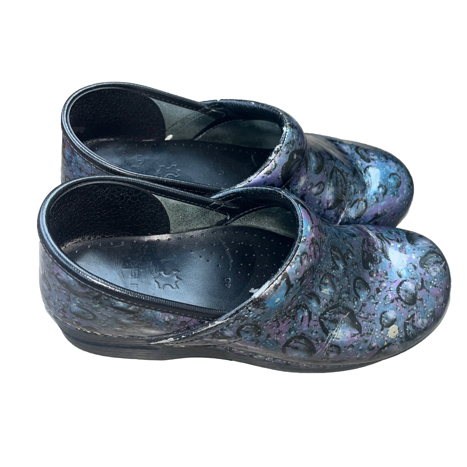 Dansko Clog Shoes Women's 40 EU / 9.5 10 US Metallic Purple Comfort Nurse Pro 80