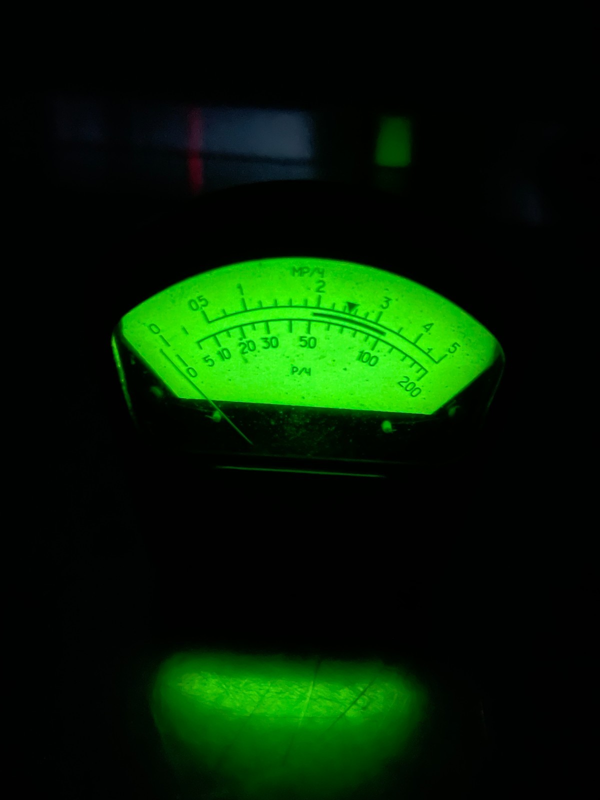 Voltmeter Ammeter DP-5B A ДП-5Б A B Military Geiger counter  Radiation Detector