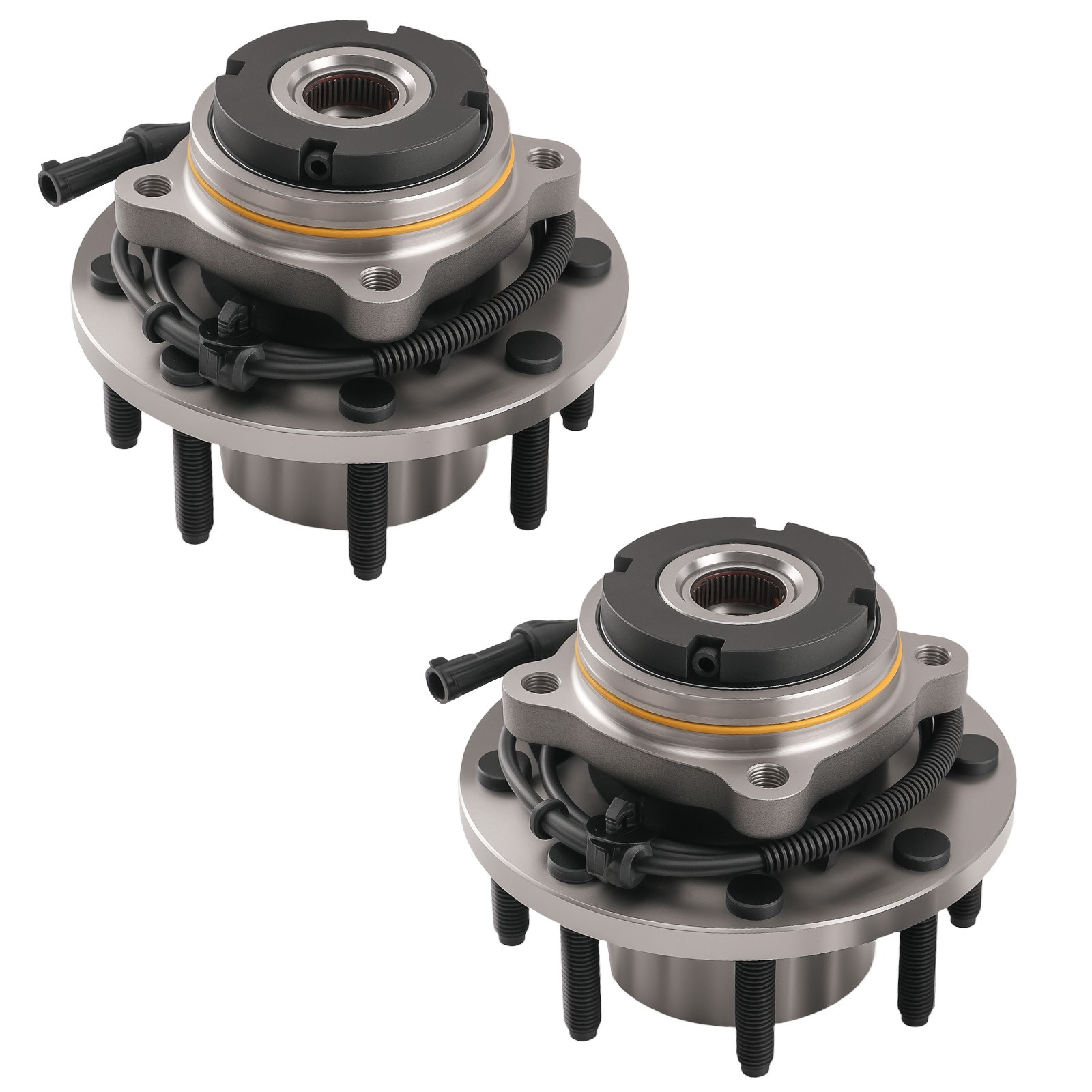 Front Wheel Bearing Hub for Ford F-250 F-350 Super Duty SRW 4x4 1999-2004