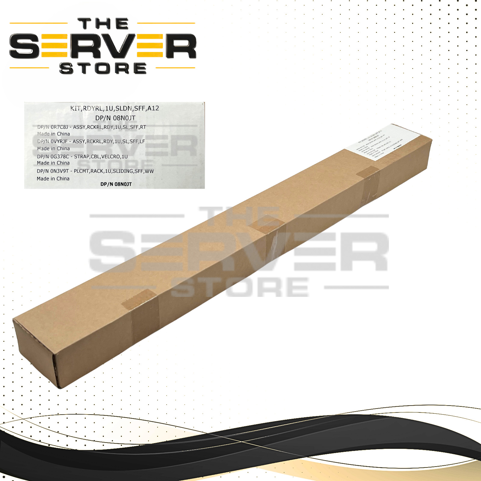 New/ Dell A12 ReadyRails II 1U Sliding Rail Kit PowerEdge R350 R360 08N0JT 8N0JT