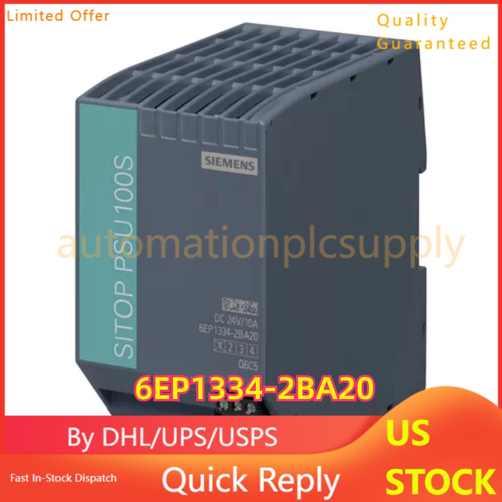 New in box Siemens Sitop PSU100S Power Supply 6EP13342BA20 6EP1334-2BA20