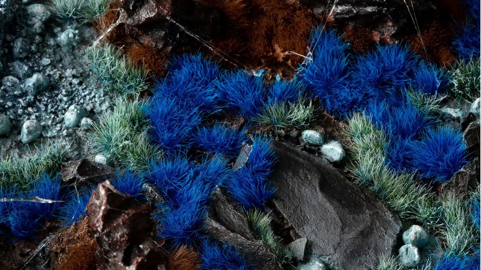 Gamers Grass: Alien Blue Tuft (6mm)