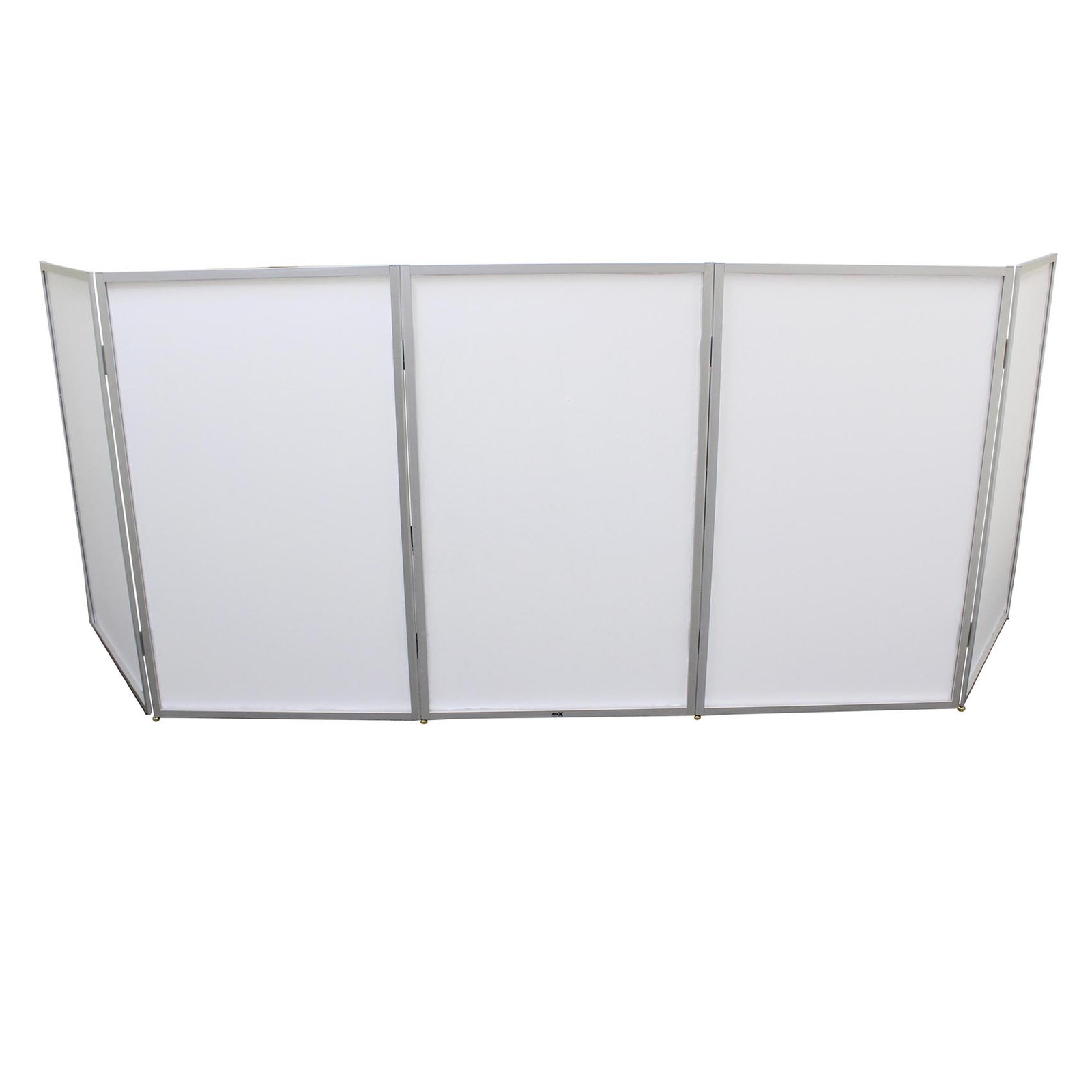 ProX XF-5X3048S 5 Panel Silver Frame DJ Facade W/Quick Release 180 Deg. Hinges