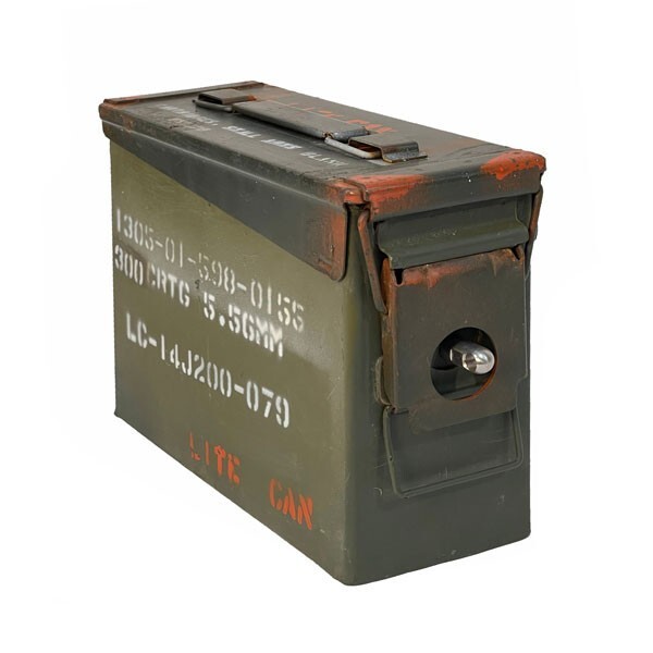 30 Cal Ammo Can Grade 2 With Locking Hardware FREE SHIPPING!!!