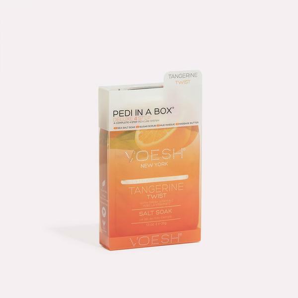 Voesh Pedi In A Box Deluxe 4 Step Pedicure Tangerine Twist (Pack Of 50)