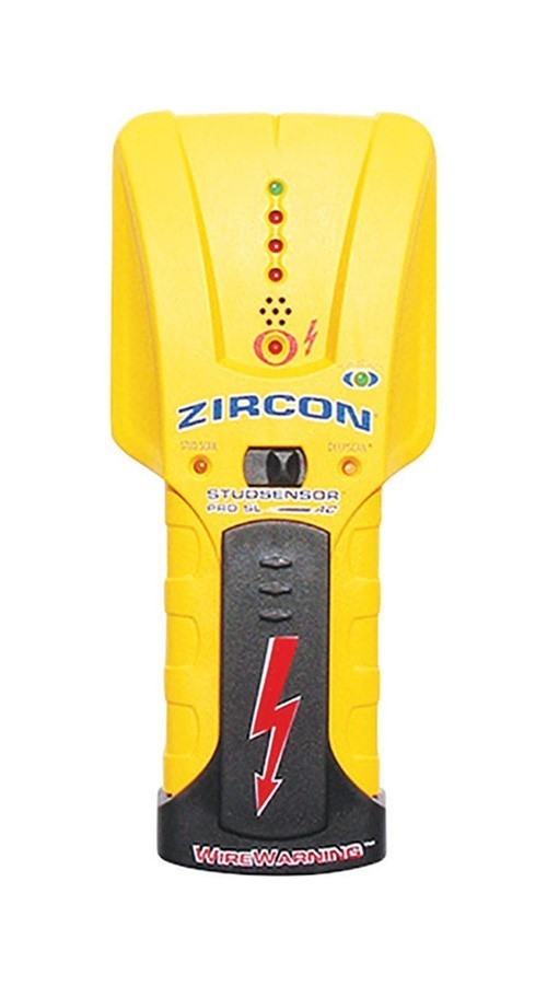 Zircon 61903 Black/Yellow 9V Alkaline Battery Powered Stud Sensor 1-1/2 in. Scan