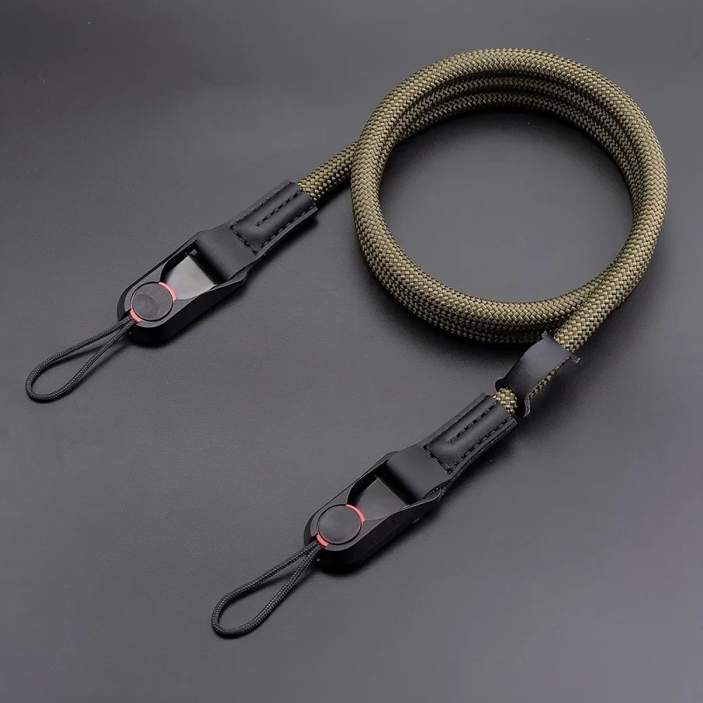 Adjustable Climbing Rope Camera Strap Quick Release Shoulder Belt
