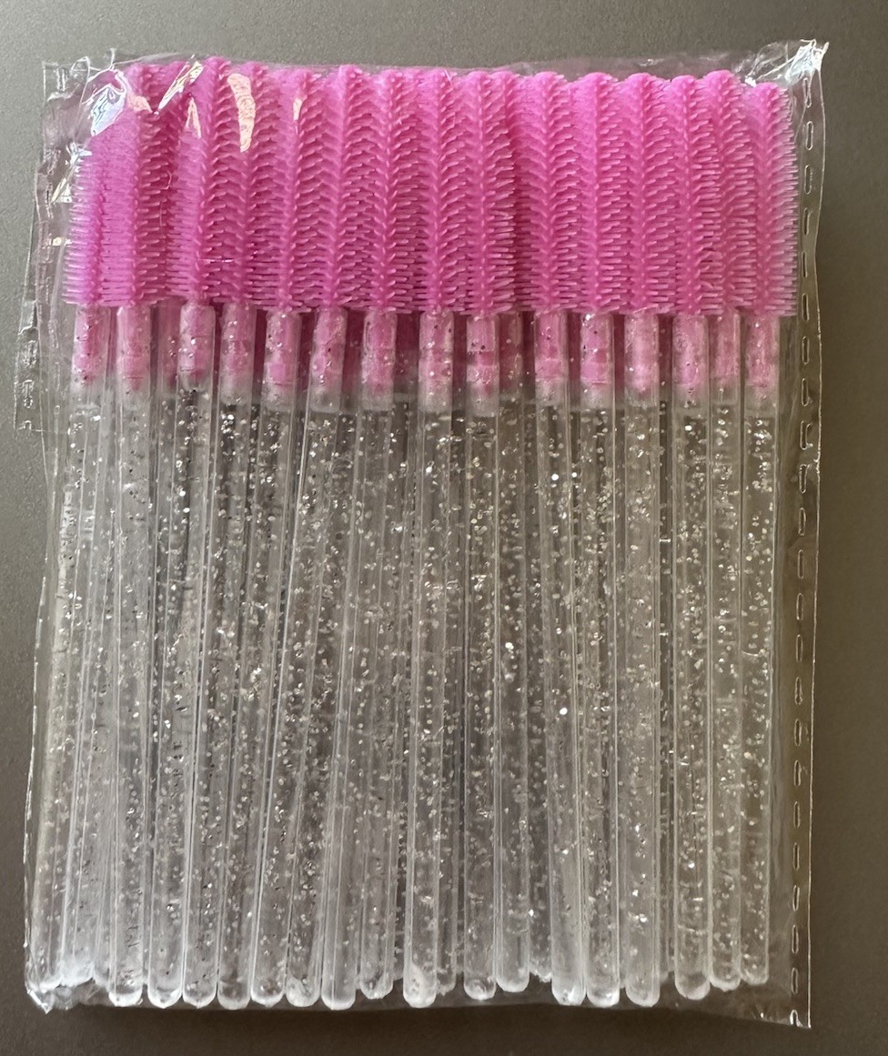50 pcs   Silicone Mascara  Brushes / Wands For  Eyelash Extensions Brand New