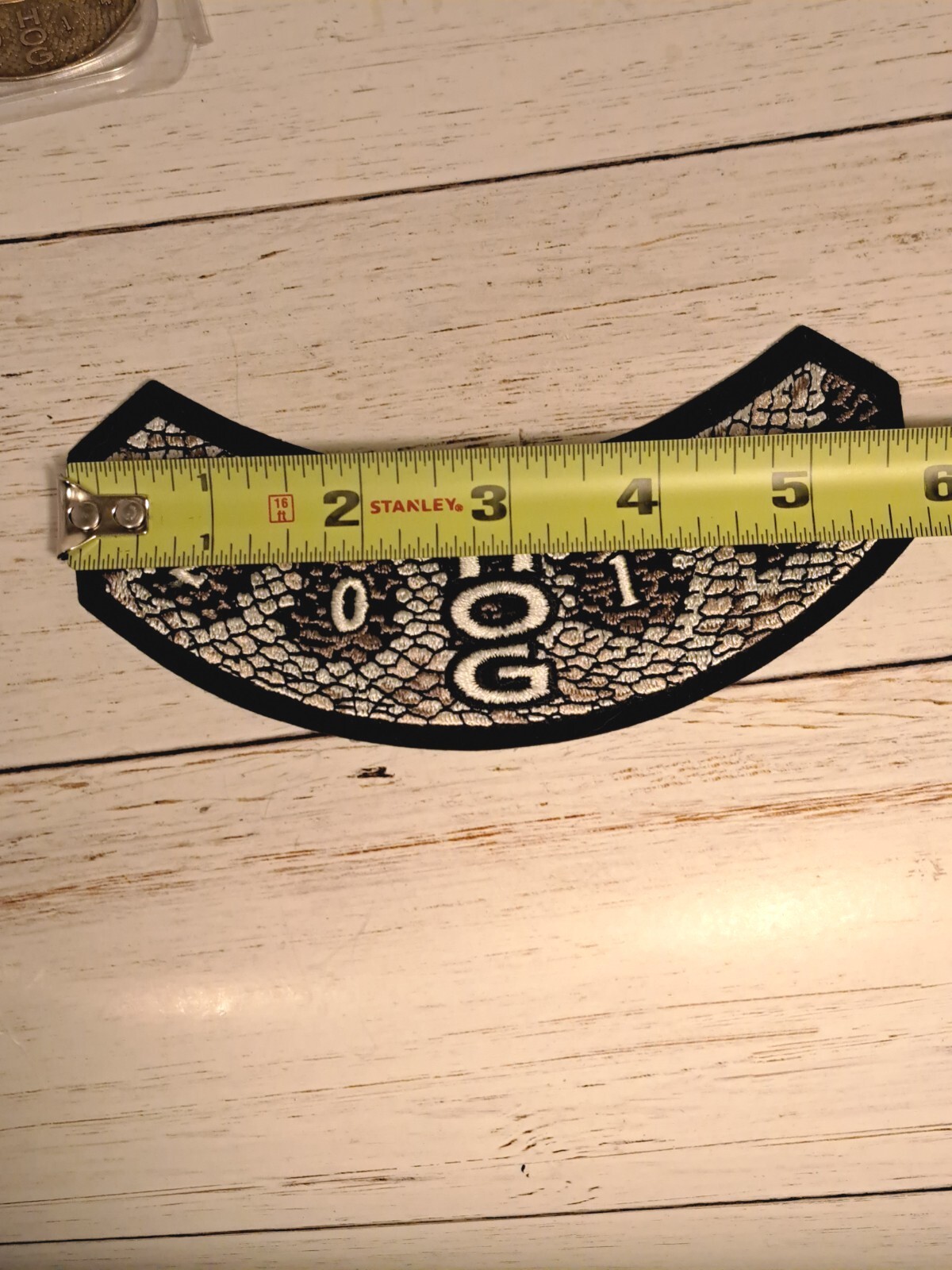 Harley Davidson HOG 2014 Rocker Patch and Pin No Frays Clean Patch