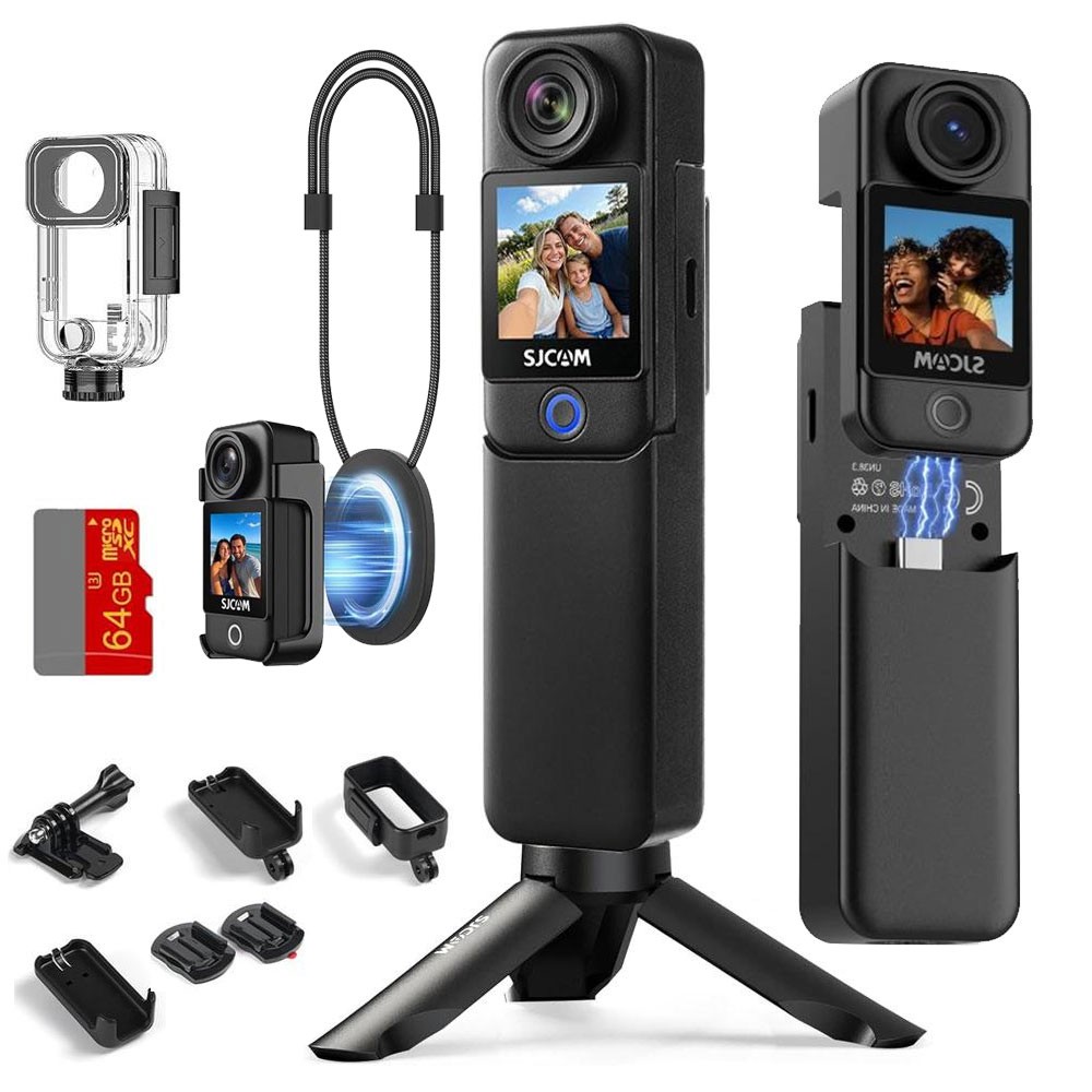 SJCAM C300 Vlogging Camera 4K 7Hour Power 6-Axis Stabilization Action Camera