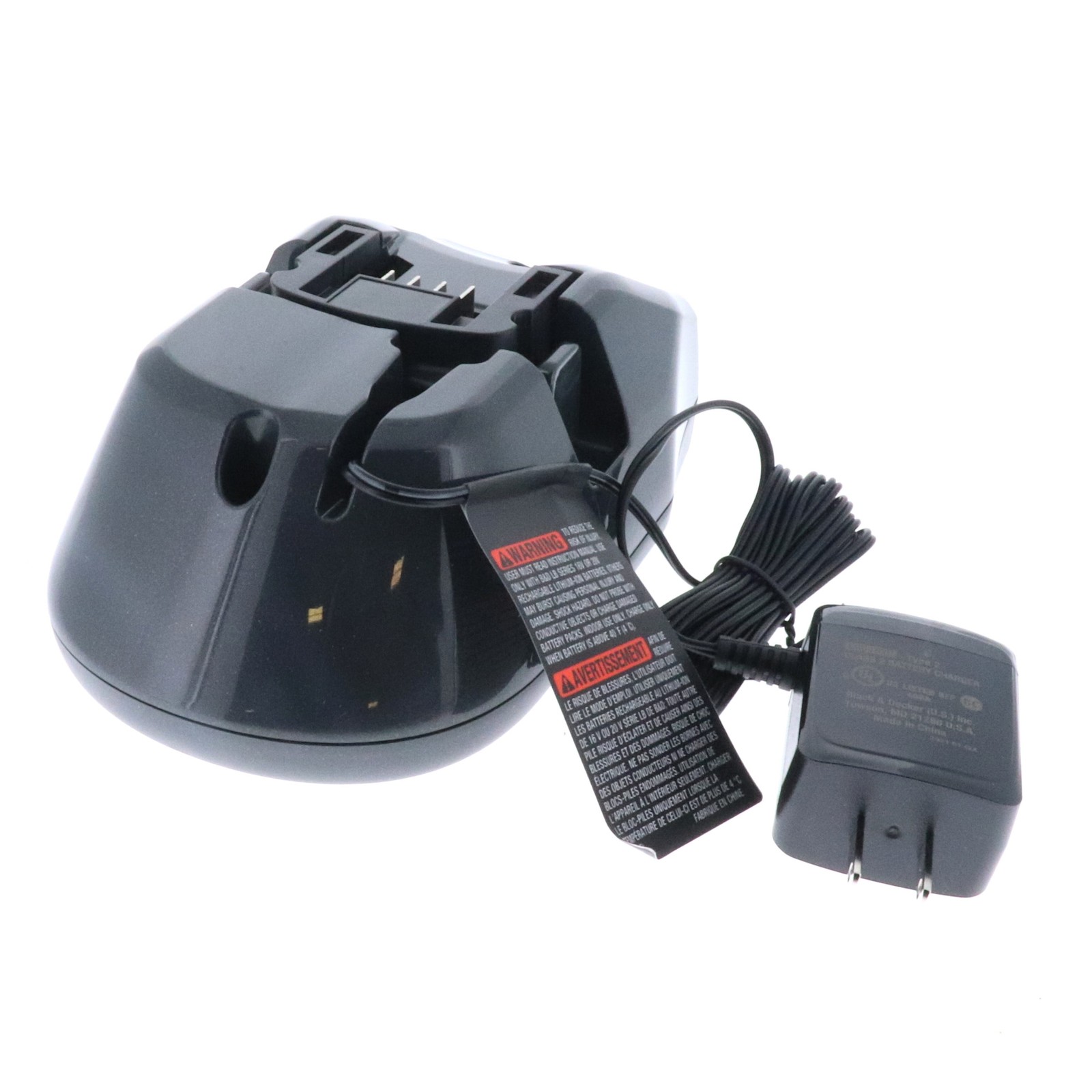 New Black & Decker OEM N925332 N764708 Vacuum Charger & Base BSV2020G