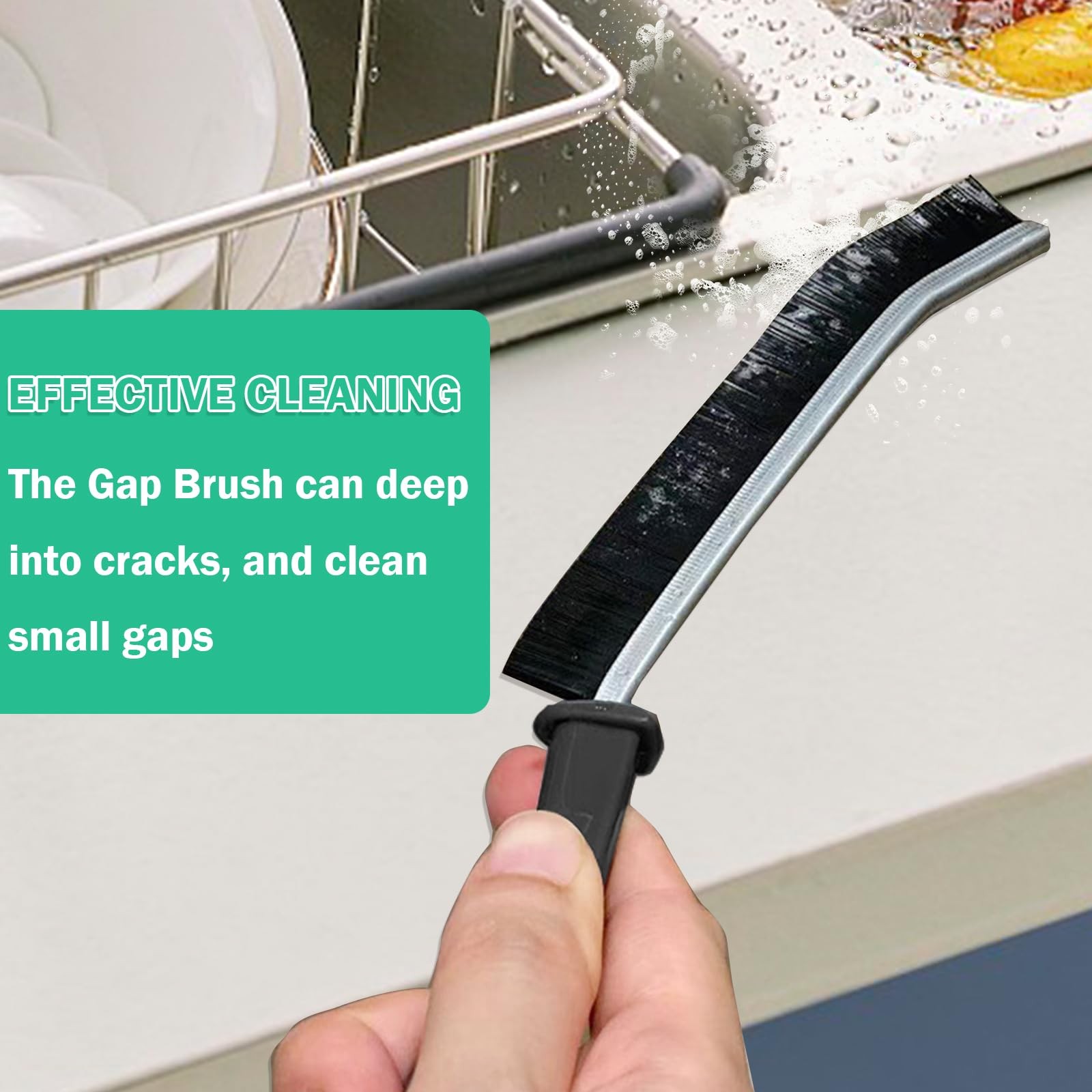 5 Pcs Crevice Cleaning Brush Multifunctional Hard Bristle Gap Cleaning Brush ...