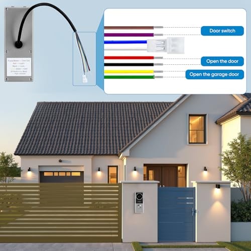 Wired Video Doorbell 7" Intercom 1080P Night Vision