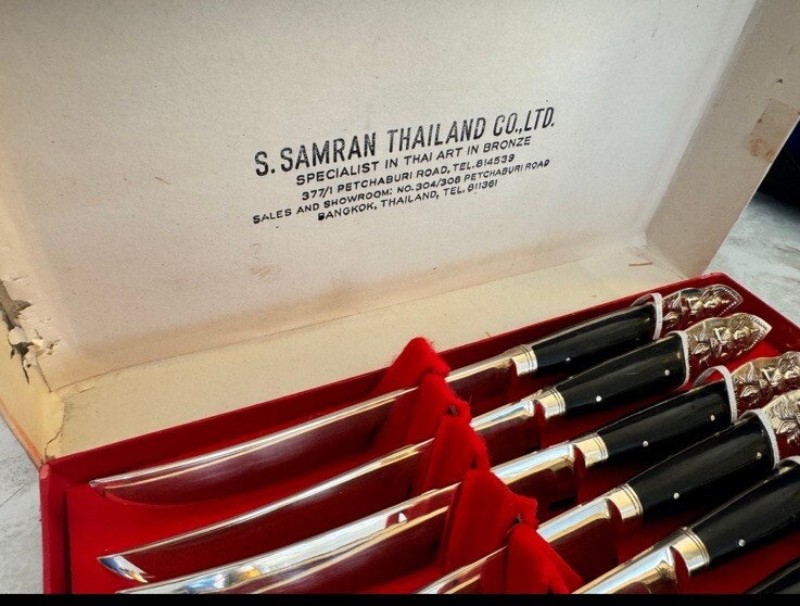 Samran Brass Thailand Knives