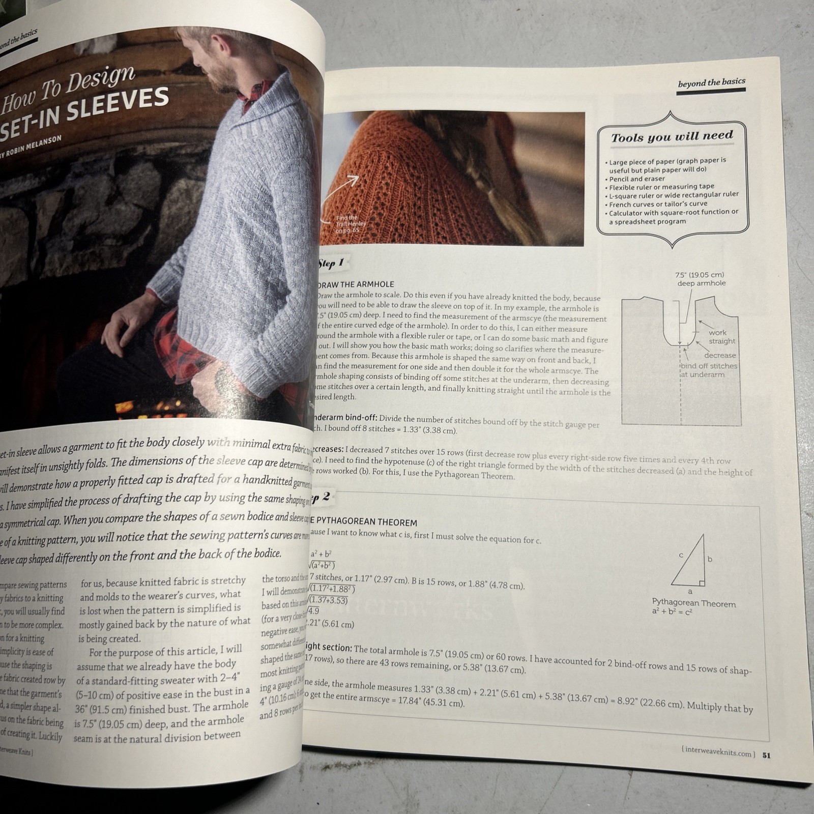 Back Issue of Interweave Knits Magazine - Summer 2016