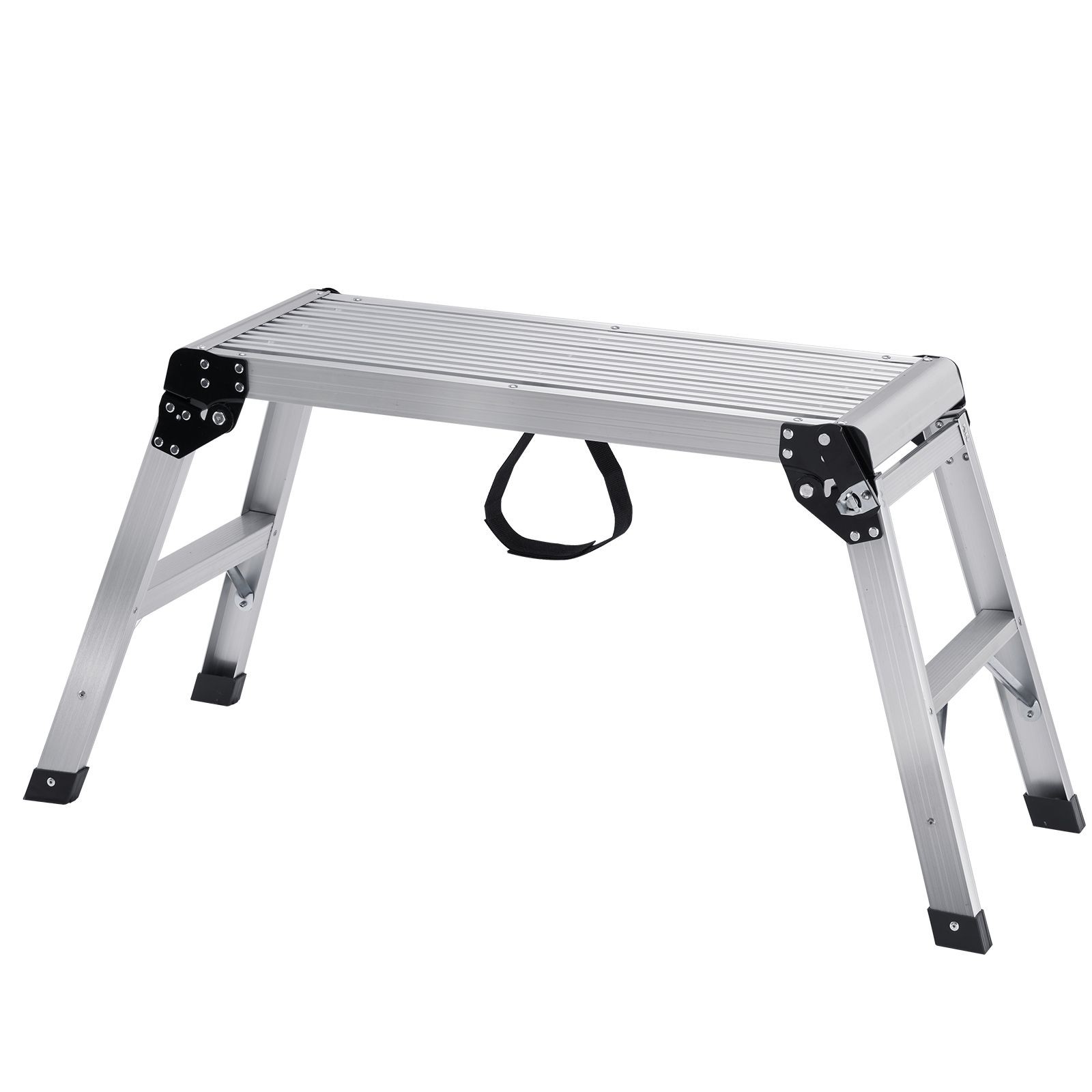 Folding Work Platform, 330 lbs Load Capacity, Aluminum Drywall Stool Ladder